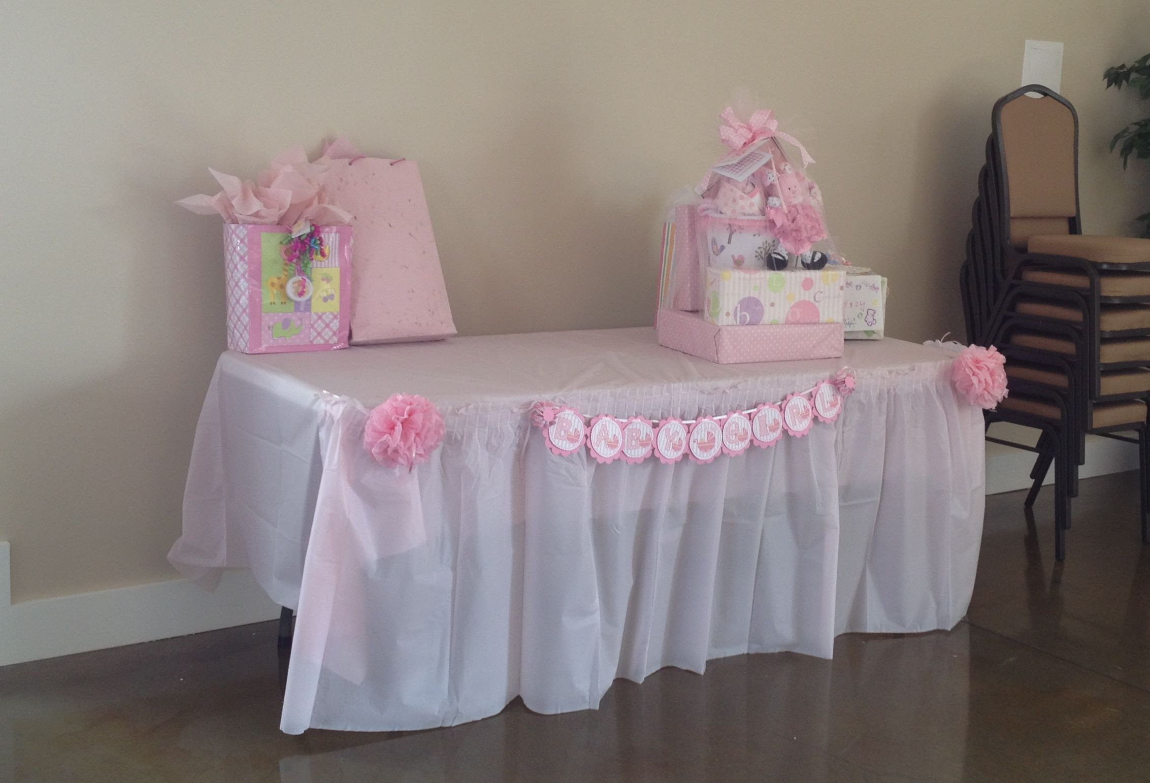 Gift Table Baby Shower Ideas
 BABY SHOWER t table