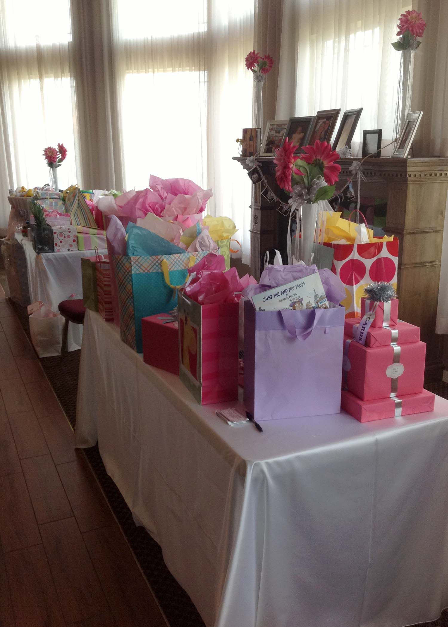 Gift Table Ideas For Baby Shower
 Gift Table