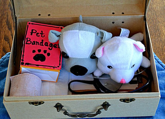 Gifts For Animal Loving Kids
 DIY Homemade Vet Kit t idea for an animal loving little