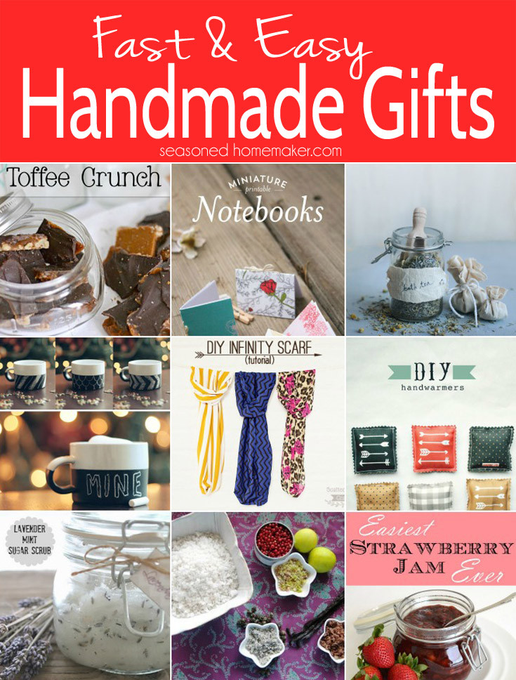 Gifts For Friends DIY
 Last Minute Handmade Gifts that are Easy and Inexpensive