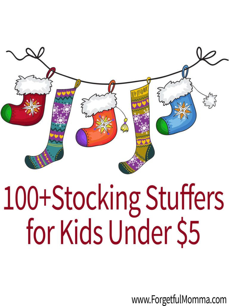 Gifts For Kids Under $5
 100 Stocking Stuffers for Kids Under $5