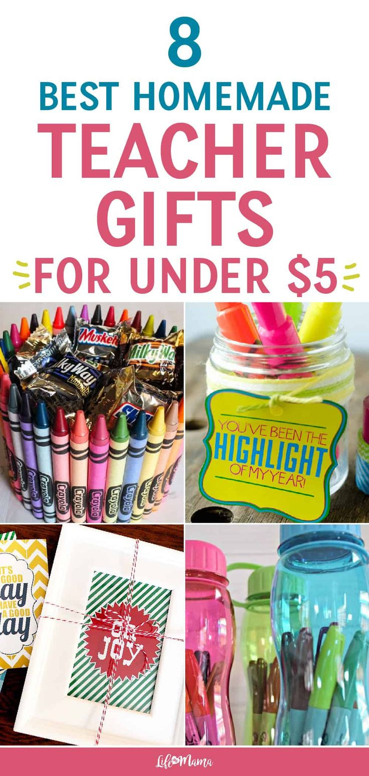 Gifts For Kids Under $5
 10 Cute and Creative Homemade Teacher Gifts For Under $5