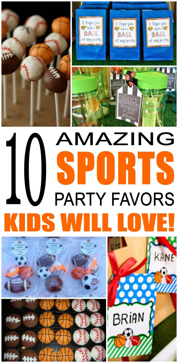Gifts For Kids Who Love Sports
 345 best Best Kids Birthday Party Favor Ideas images on
