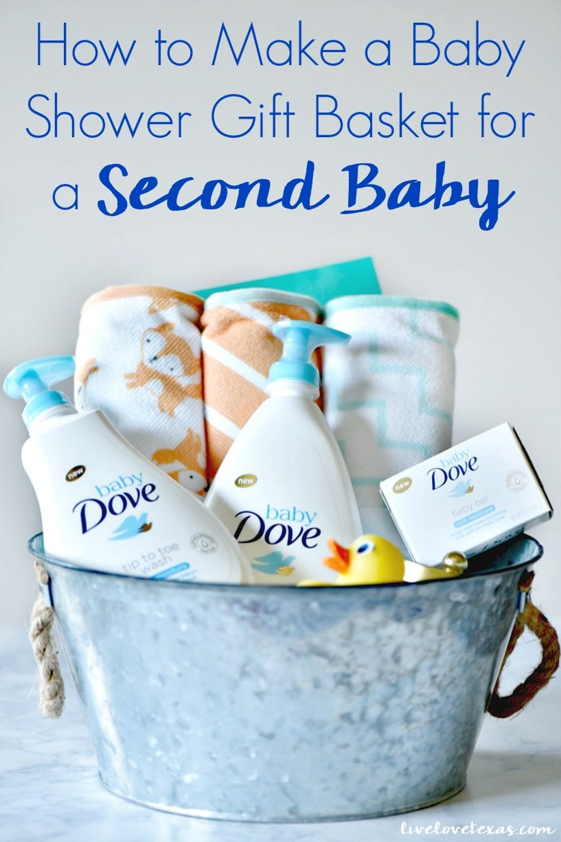Gifts For Second Child
 How to Make a Baby Shower Gift Basket for a Second Baby
