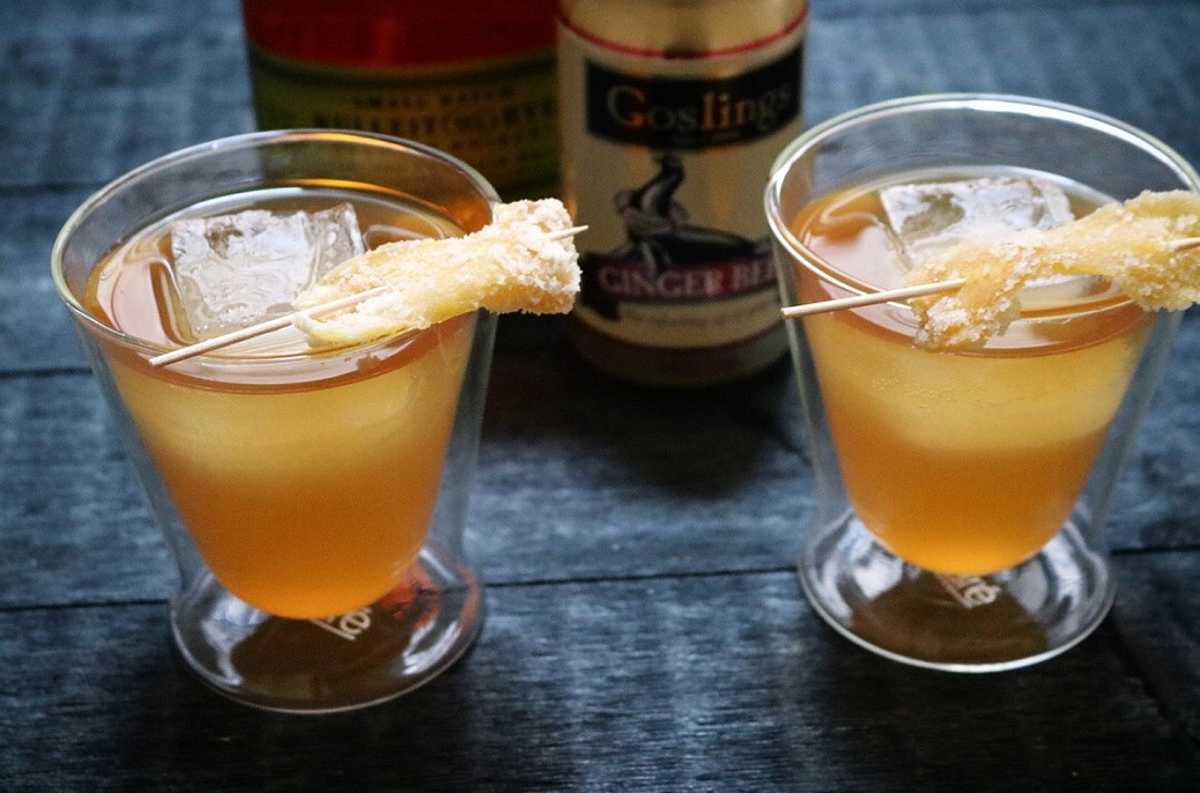 Ginger Beer Bourbon Cocktails
 Bourbon & Ginger Beer Cocktail – The Food Joy