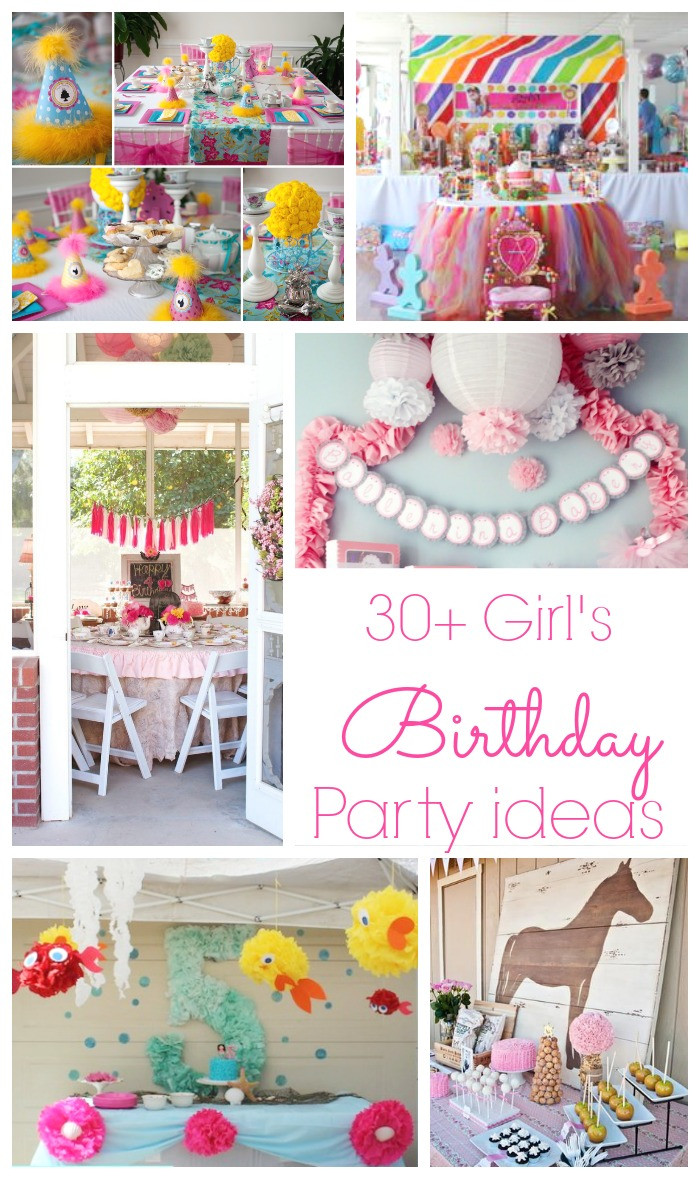 Girl Birthday Party Decorations
 30 Girls Birthday Party Ideas