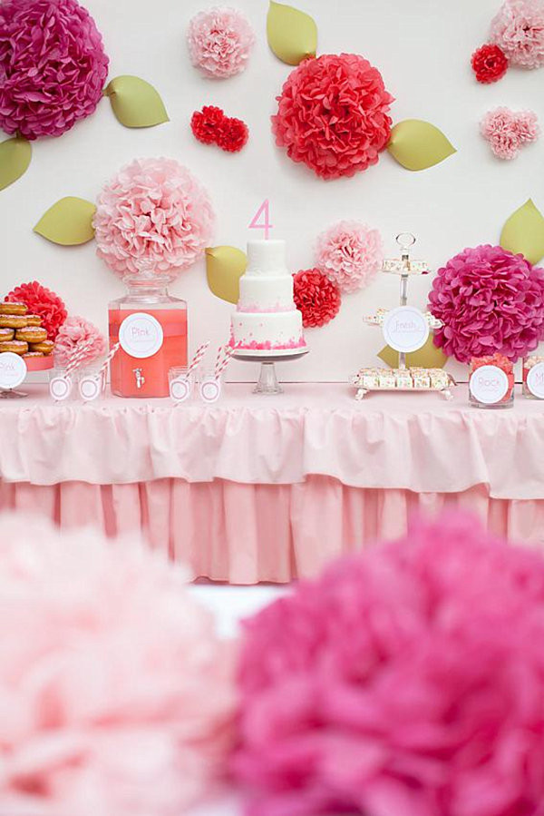 Girl Birthday Party Decorations
 Stylish & Fun Birthday Party Ideas For Little Girls