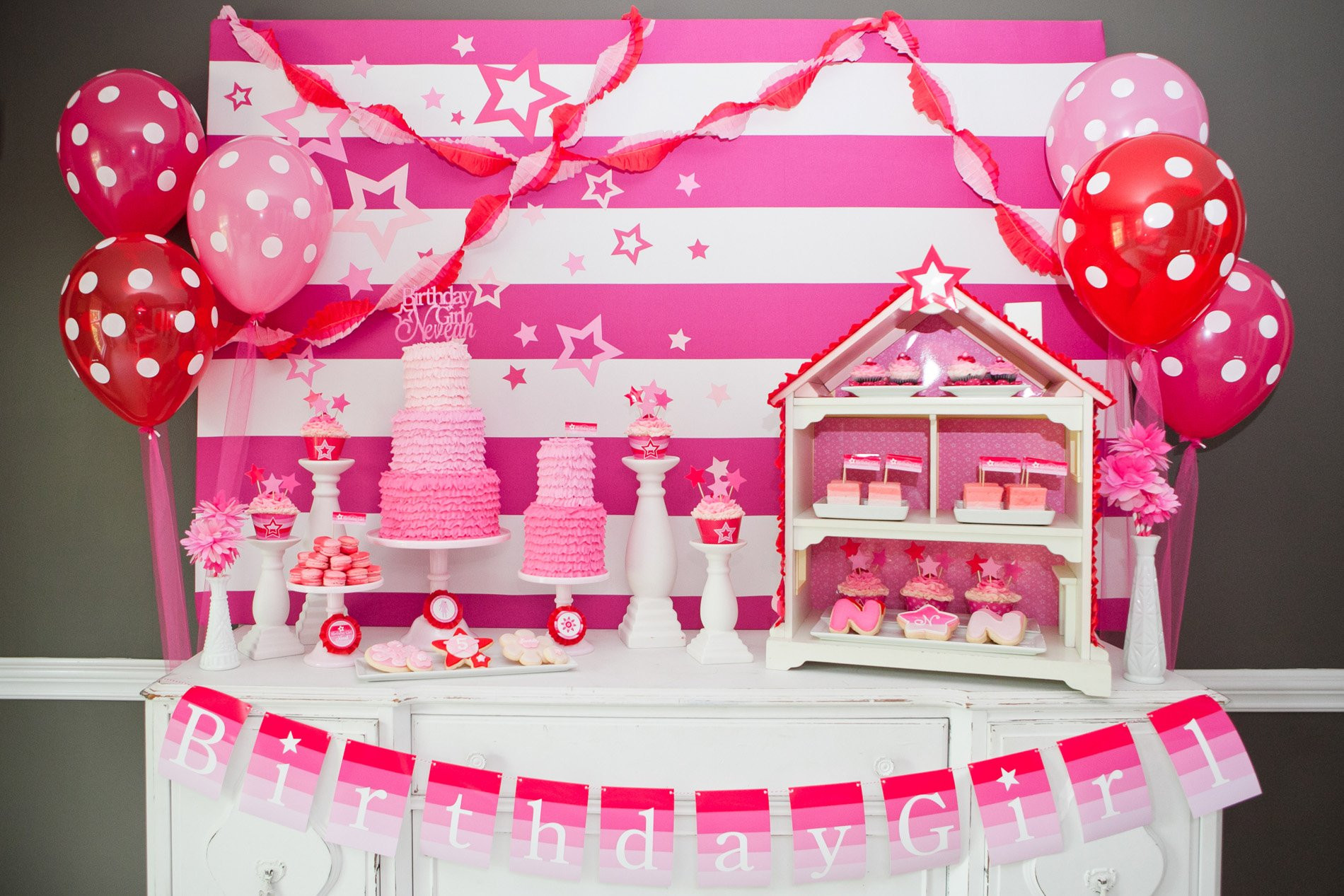Girl Birthday Party Decorations
 35 Cute 1st Birthday Party Ideas For Girls