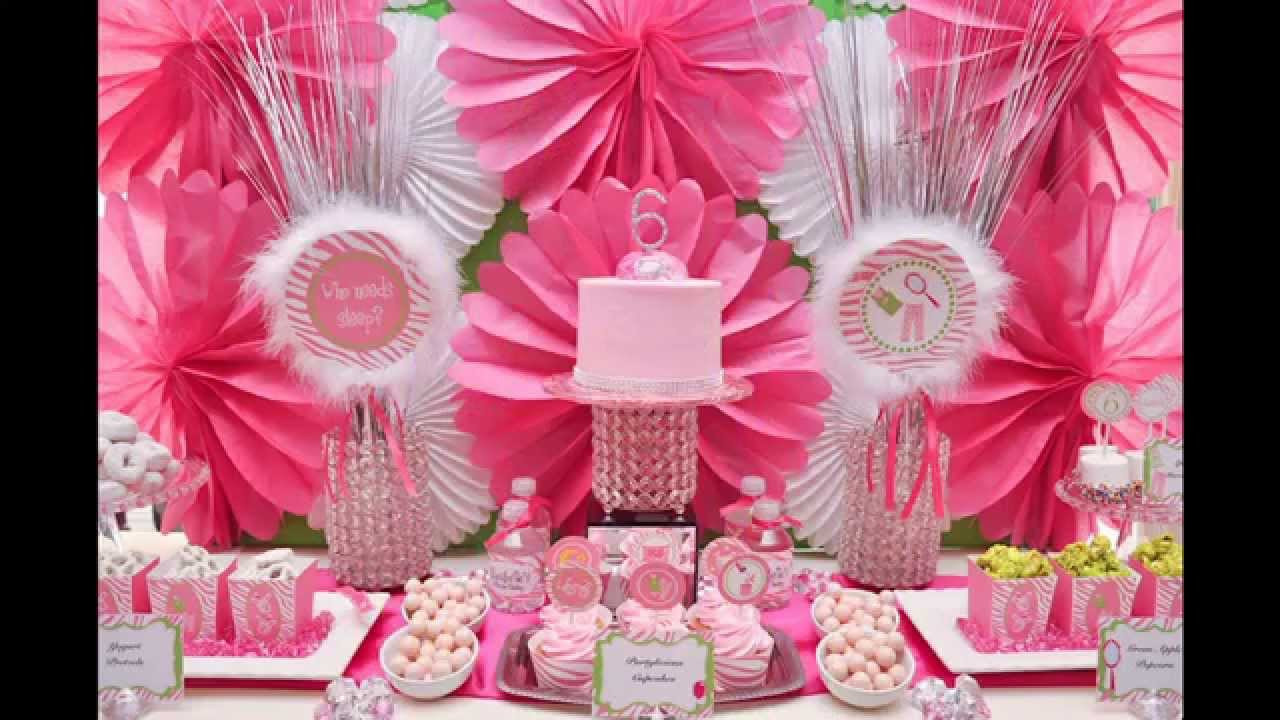 Girl Birthday Party Decorations
 Beautiful Girl birthday party decorations ideas