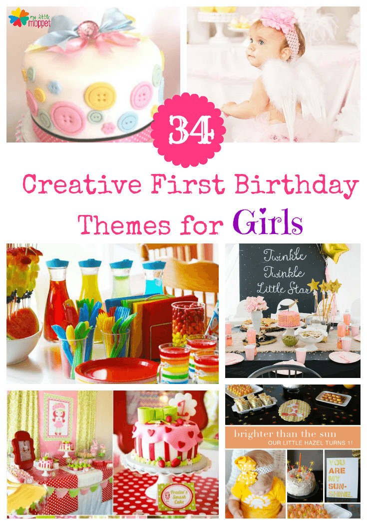 Girl Birthday Party Theme Ideas
 34 Creative Girl First Birthday Party Themes and Ideas