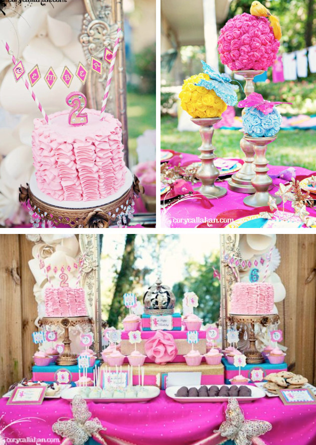 Girl Birthday Party Theme Ideas
 Kara s Party Ideas Fairy Themed Sisters Birthday Party