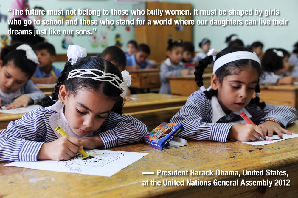 Girl Education Quotes
 WOMENSDAY2015 Videos Empower Respect Educate Women and