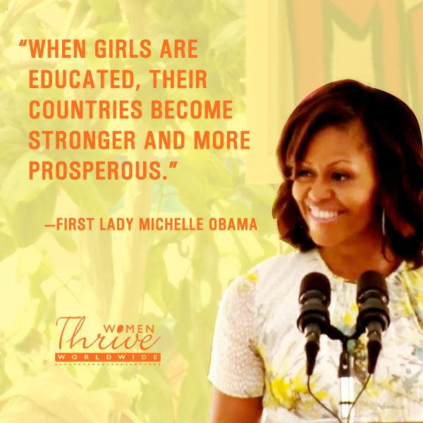 Girl Education Quotes
 "When girls are educated their countries be e stronger