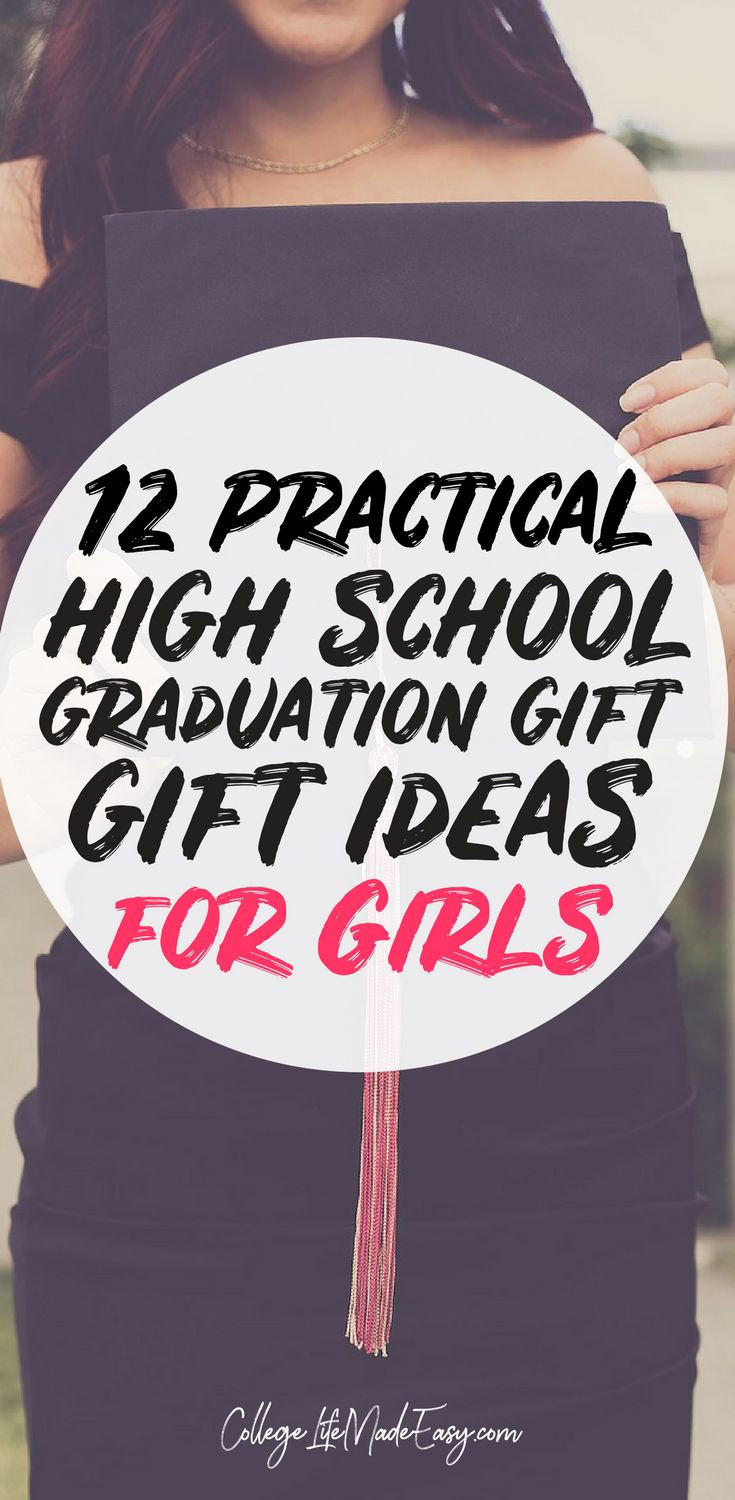 Girl High School Graduation Gift Ideas
 12 Original & Inexpensive High School Graduation Gifts