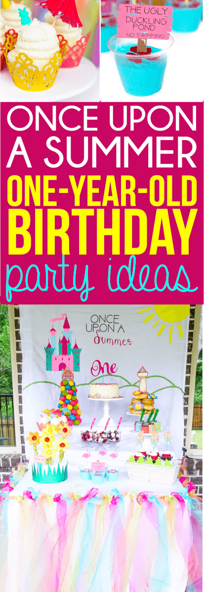 Girl Summer Birthday Party Ideas
 ce Upon a Summer First Birthday Ideas That ll Wow Your