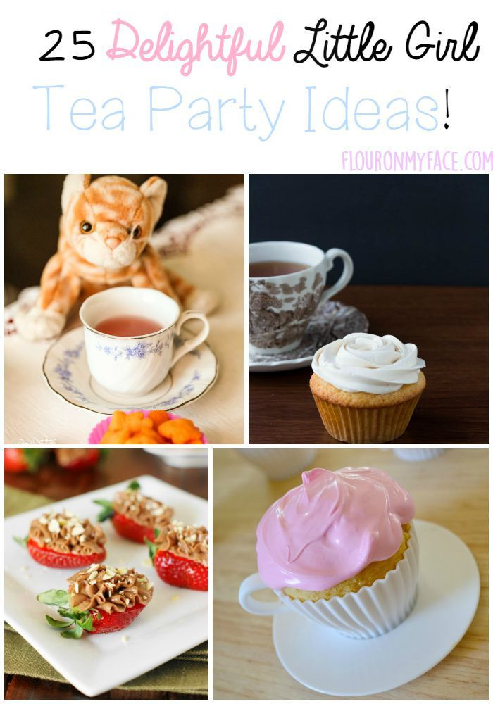 Girl Tea Party Ideas Food
 25 Little Girl Tea Party Ideas Flour My Face