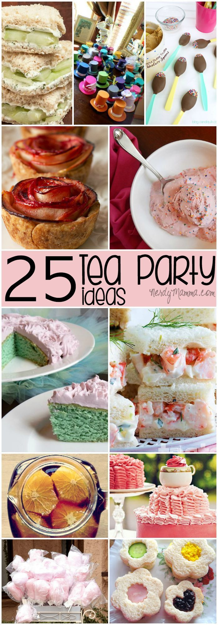 Girl Tea Party Ideas Food
 25 Picture Perfect Tea Party Ideas for a Girly Fun