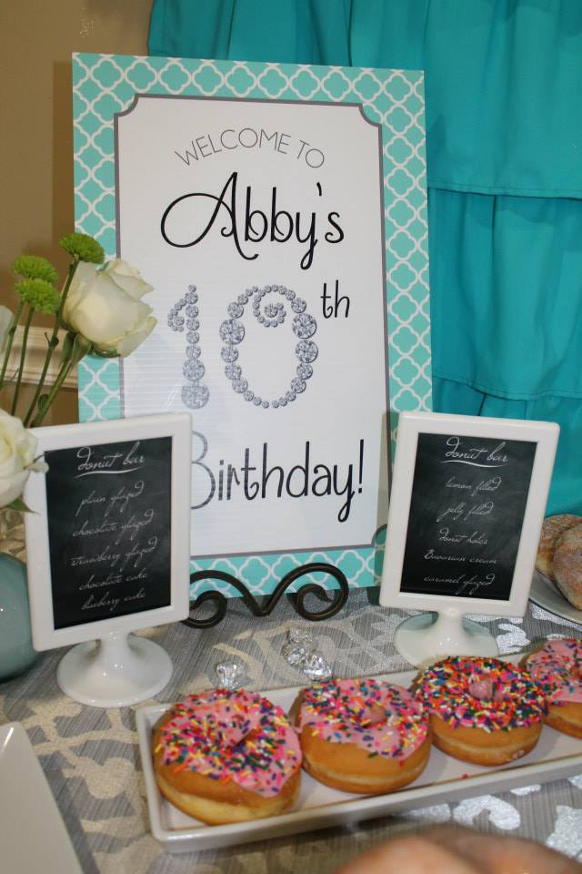 Girls 10Th Birthday Party Ideas
 Abby s 10th Birthday Party Double Digits and Diamonds
