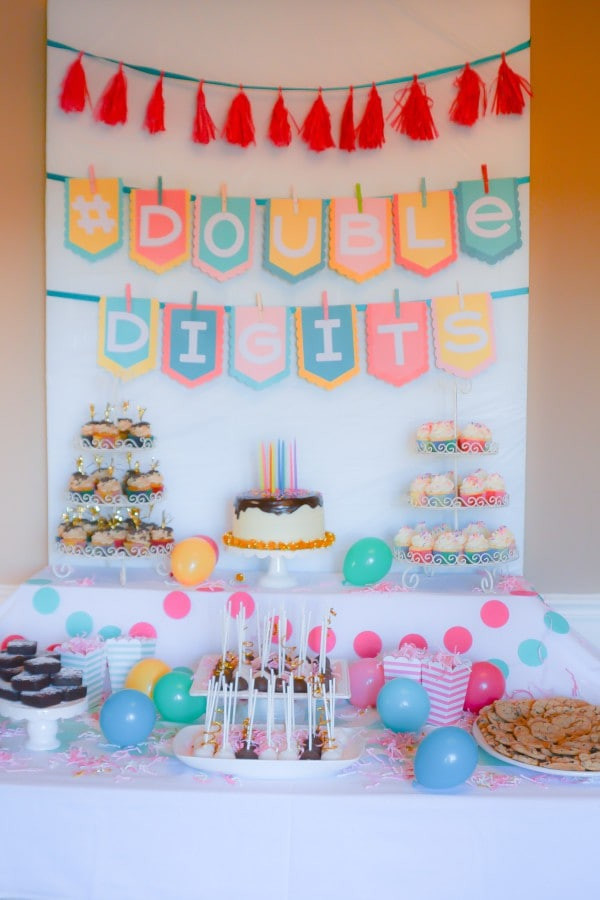 Girls 10Th Birthday Party Ideas
 DoubleDigits A 10th Birthday Party