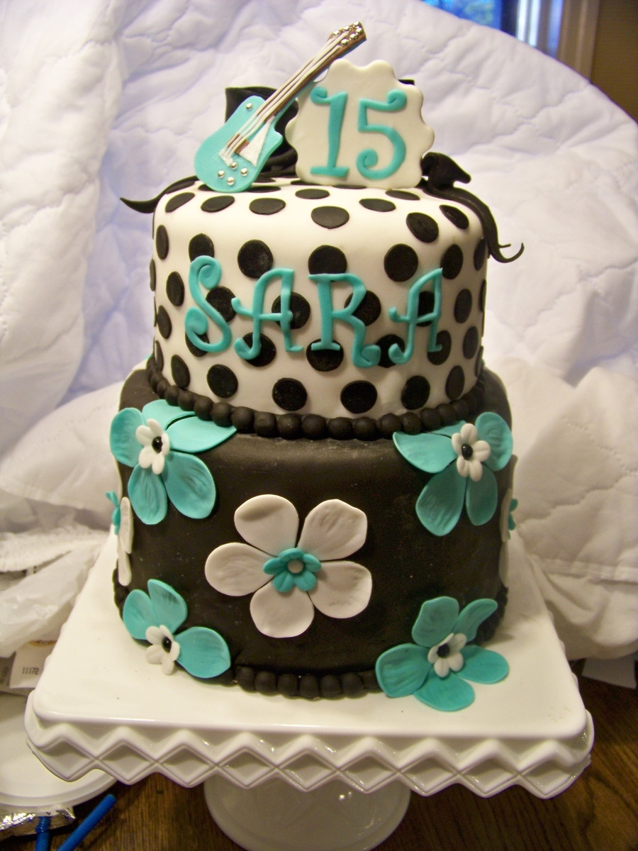 Girls 15 Birthday Party Ideas
 Sara s 15Th Birthday Cake CakeCentral