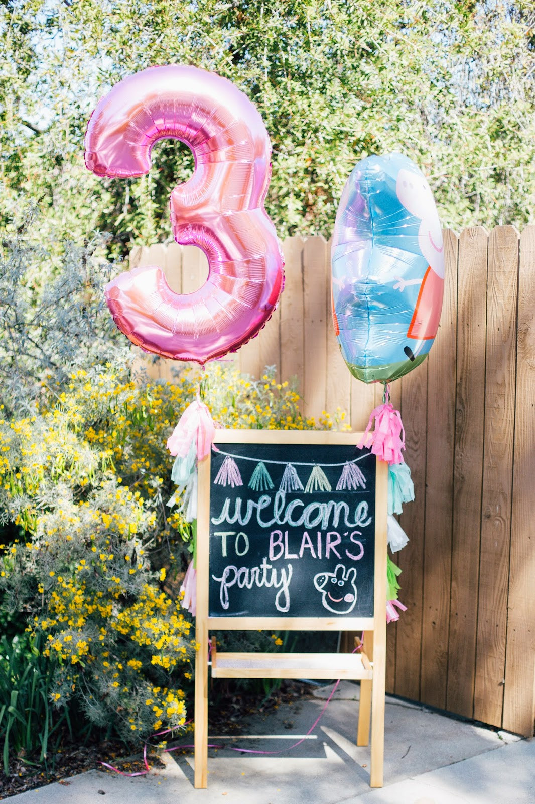 Girls 3Rd Birthday Party Ideas
 Nat your average girl Blair s 3rd Birthday Peppa Pig