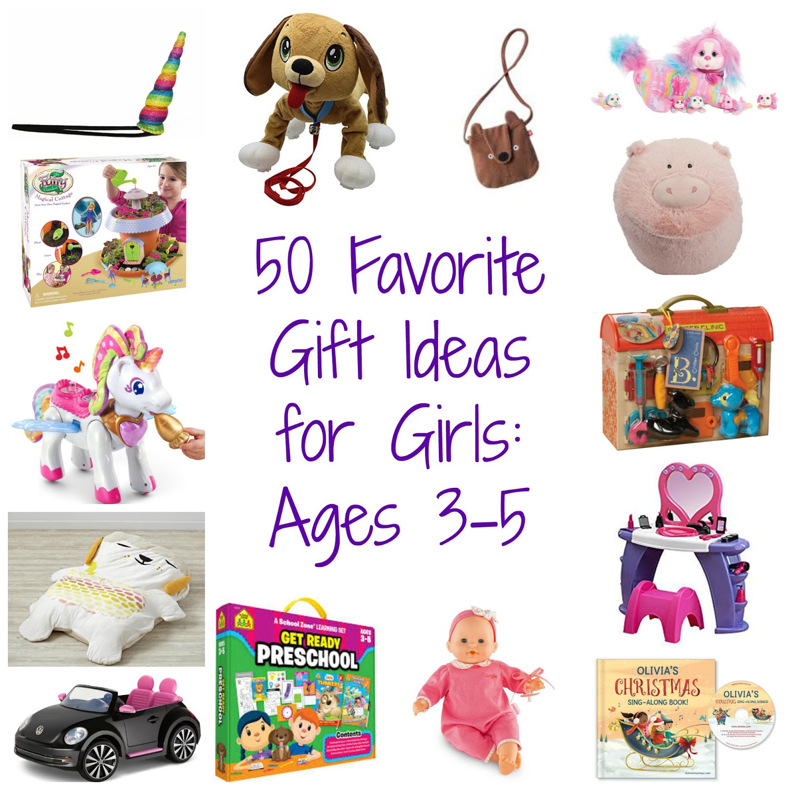 Girls Age 8 Gift Ideas
 50 Favorite Gift Ideas for Girls Ages 3 5 The Chirping Moms