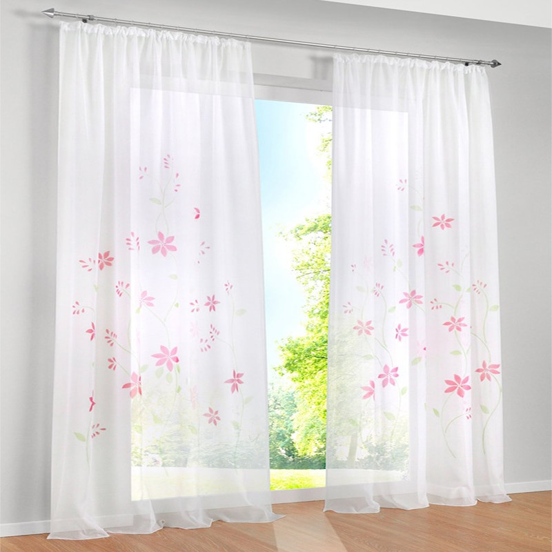 Girls Bedroom Curtains
 Luxury girls rustic floral purple curtains for bedroom