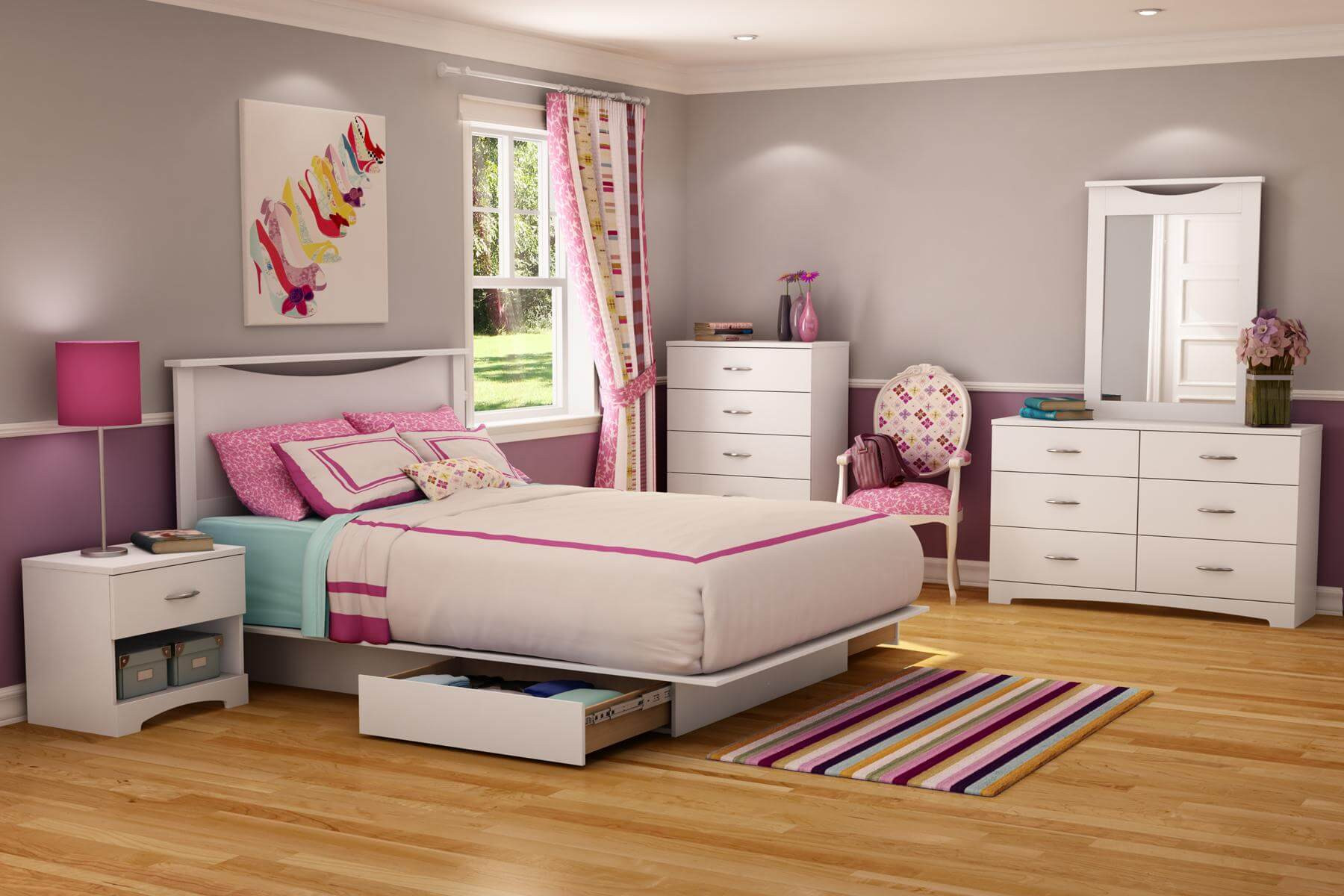 Girls Bedroom Funiture
 25 Romantic and Modern Ideas for Girls Bedroom Sets