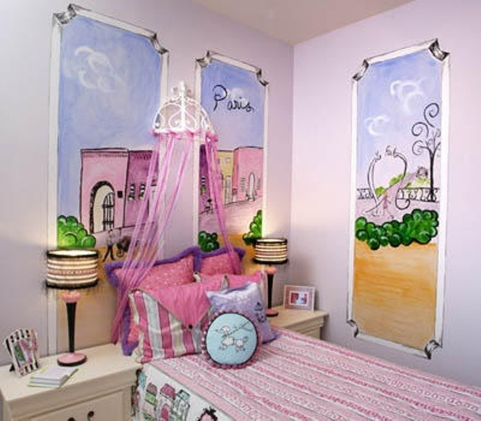 Girls Paris Bedroom
 How To Create A Charming Girl’s Room In Paris Style