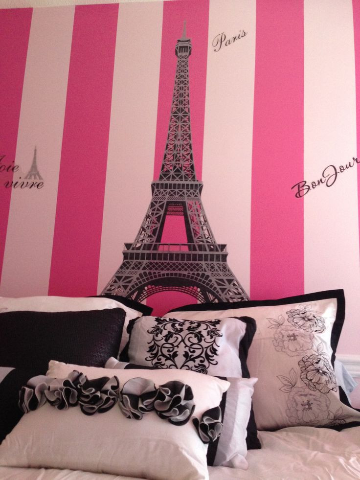 Girls Paris Bedroom
 Paris bedroom for my baby girl London