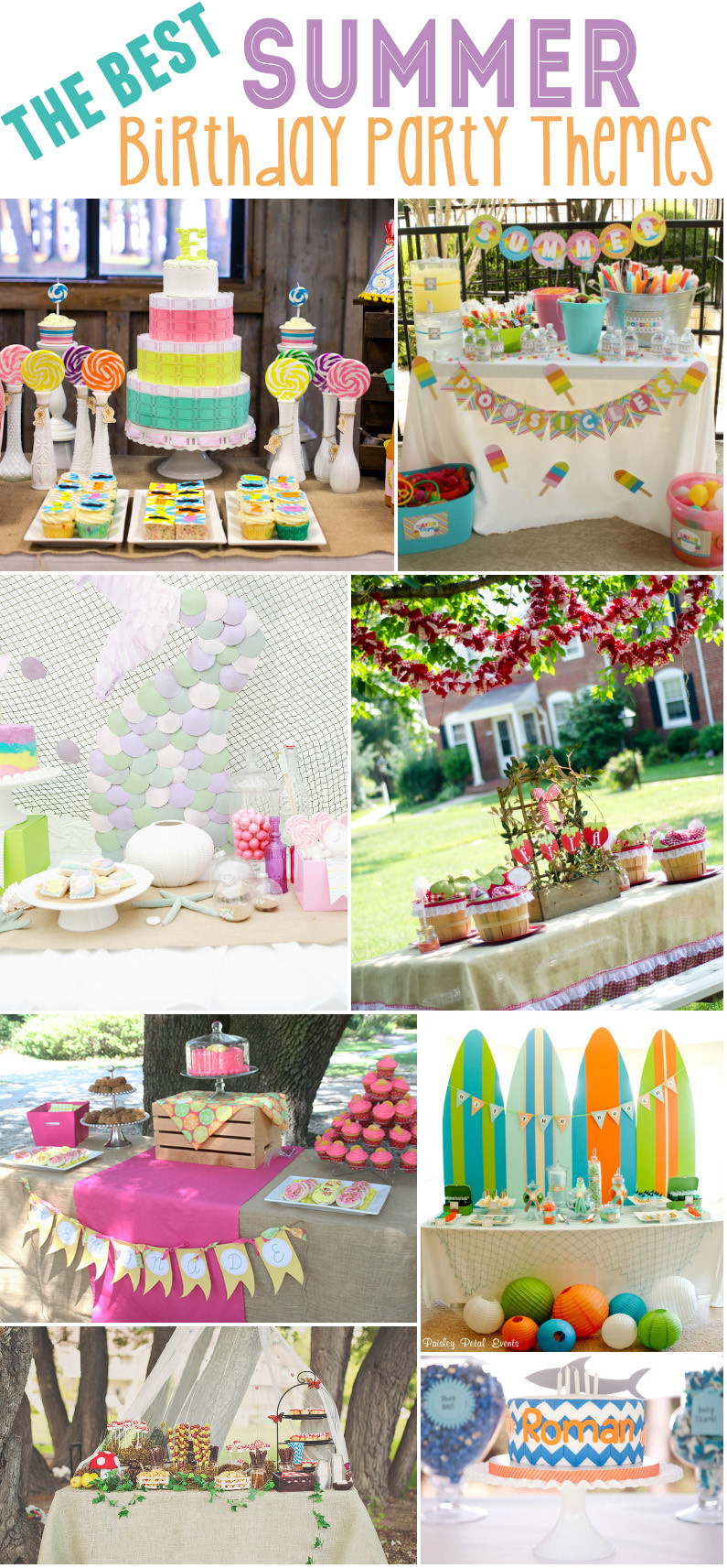 Girls Summer Party Ideas
 15 Best Summer Birthday Party Themes Design Dazzle