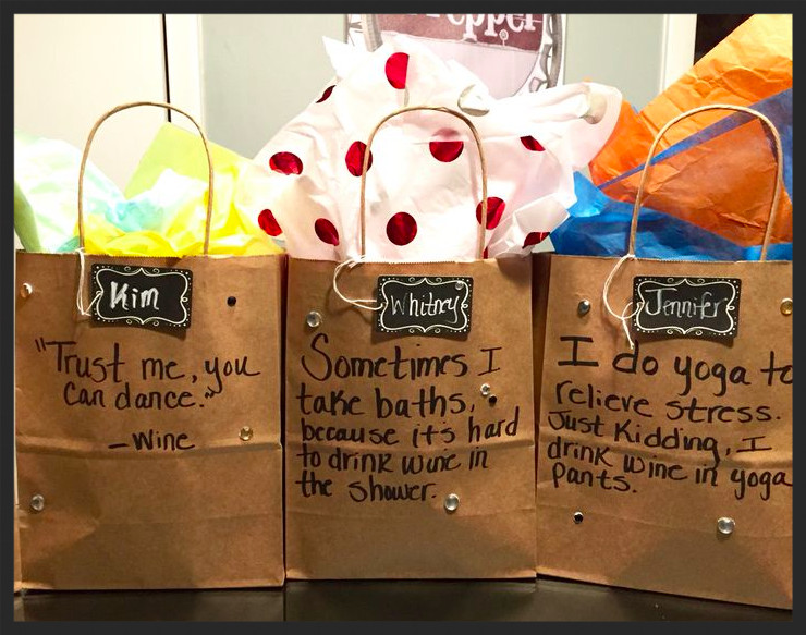 Girls Weekend Gift Bag Ideas
 Wine trip t bags Gift bags for a girls weekend wine