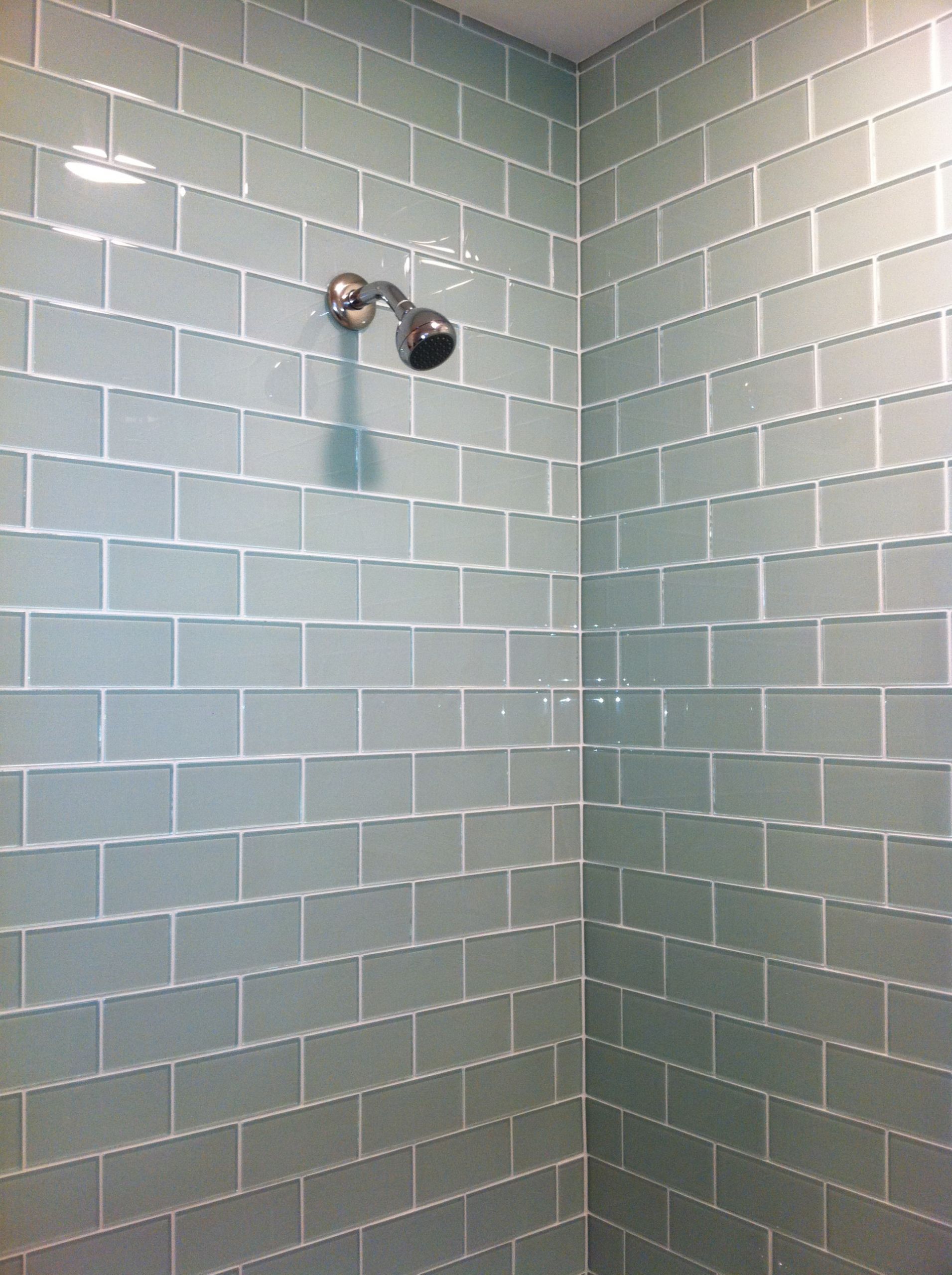 Glass Subway Tile Bathroom
 subway tiles