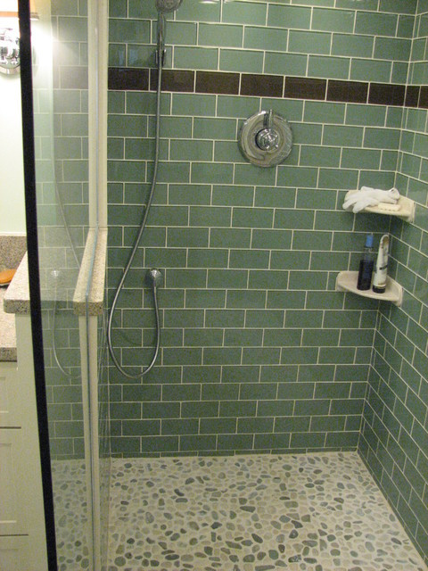 Glass Subway Tile Bathroom
 Glass Subway Tile Bathrooms by SubwayTileOutlet