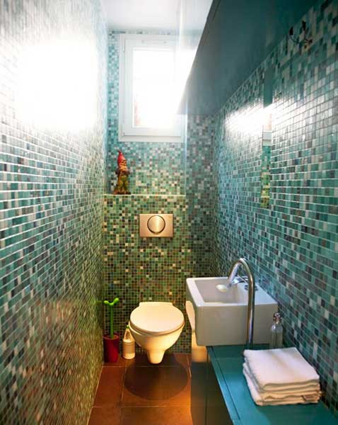 Glass Tiles Bathroom
 Glass Tile Bathroom Look at the variety at