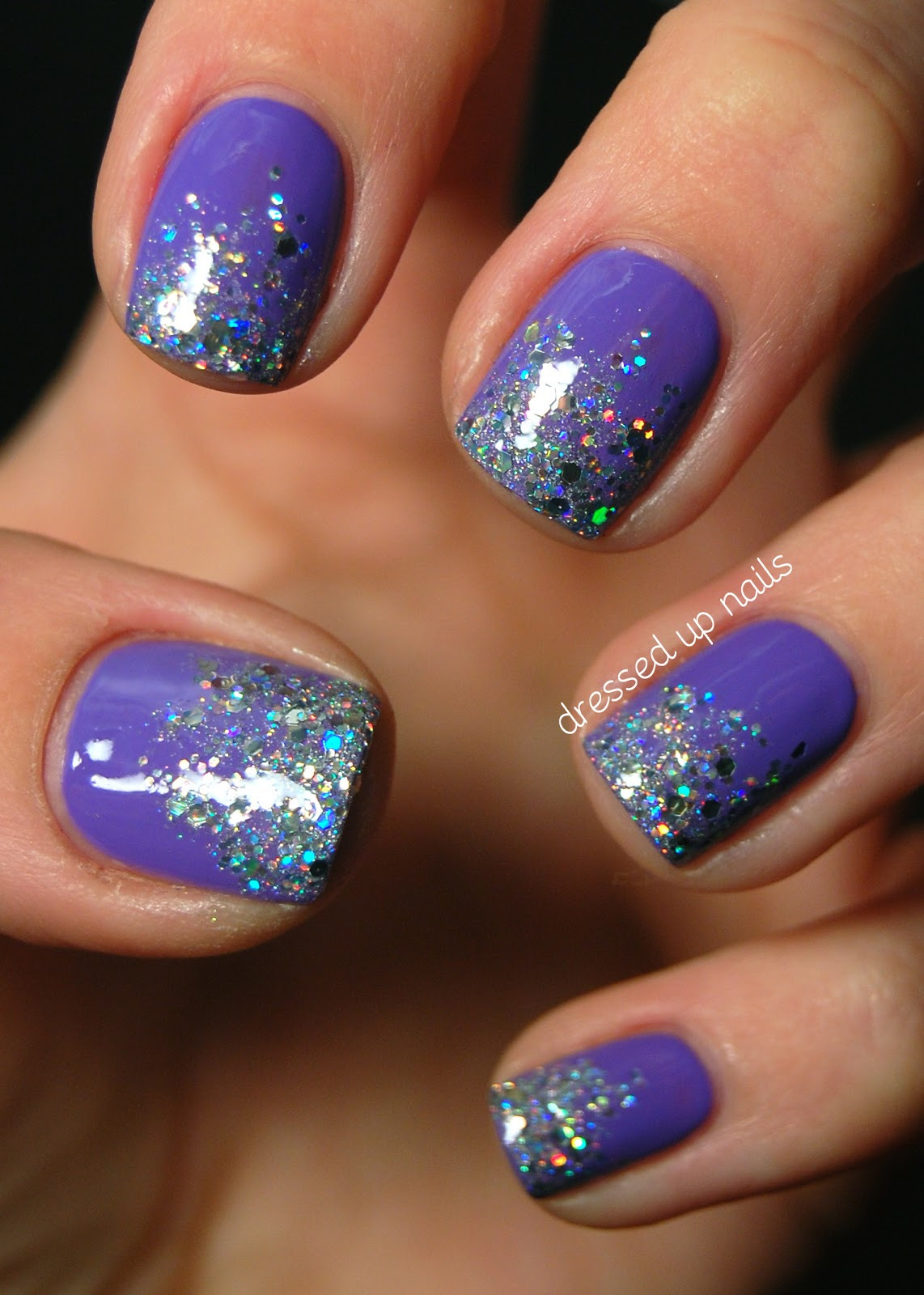 Glitter Nail Art Designs Pictures
 Be Fun and Fabulous with this Top 50 Glitter Ombre Nails