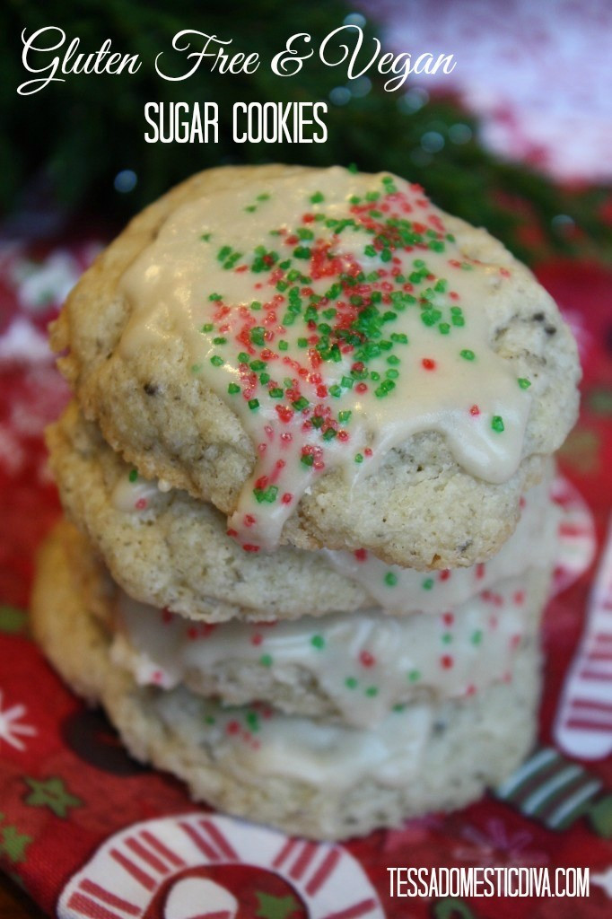 Gluten And Sugar Free Cookies
 Gluten Free Vegan Sugar Cookies Tessa the Domestic Diva