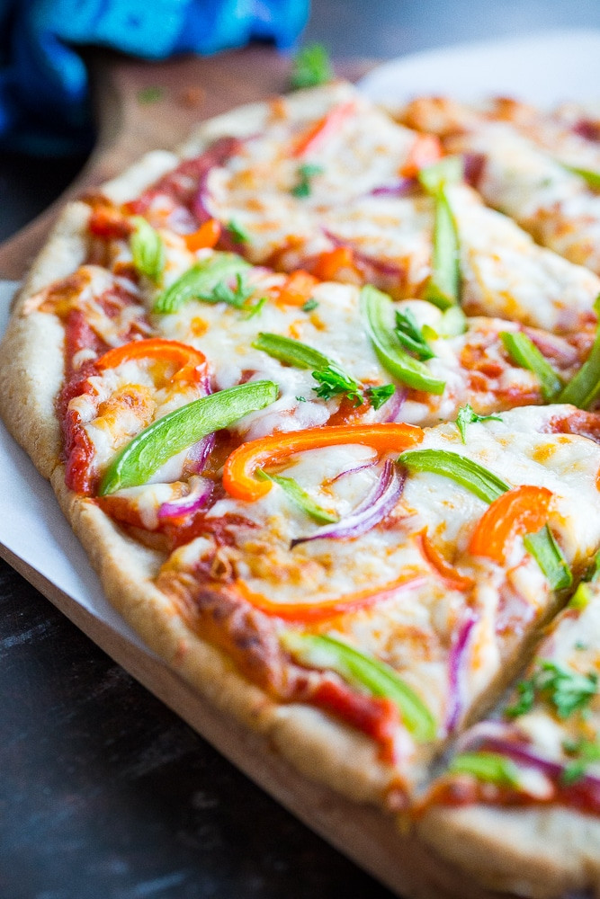 Gluten Free Pizza Recipes
 The Best & Easiest Gluten Free Pizza Crust vegan She
