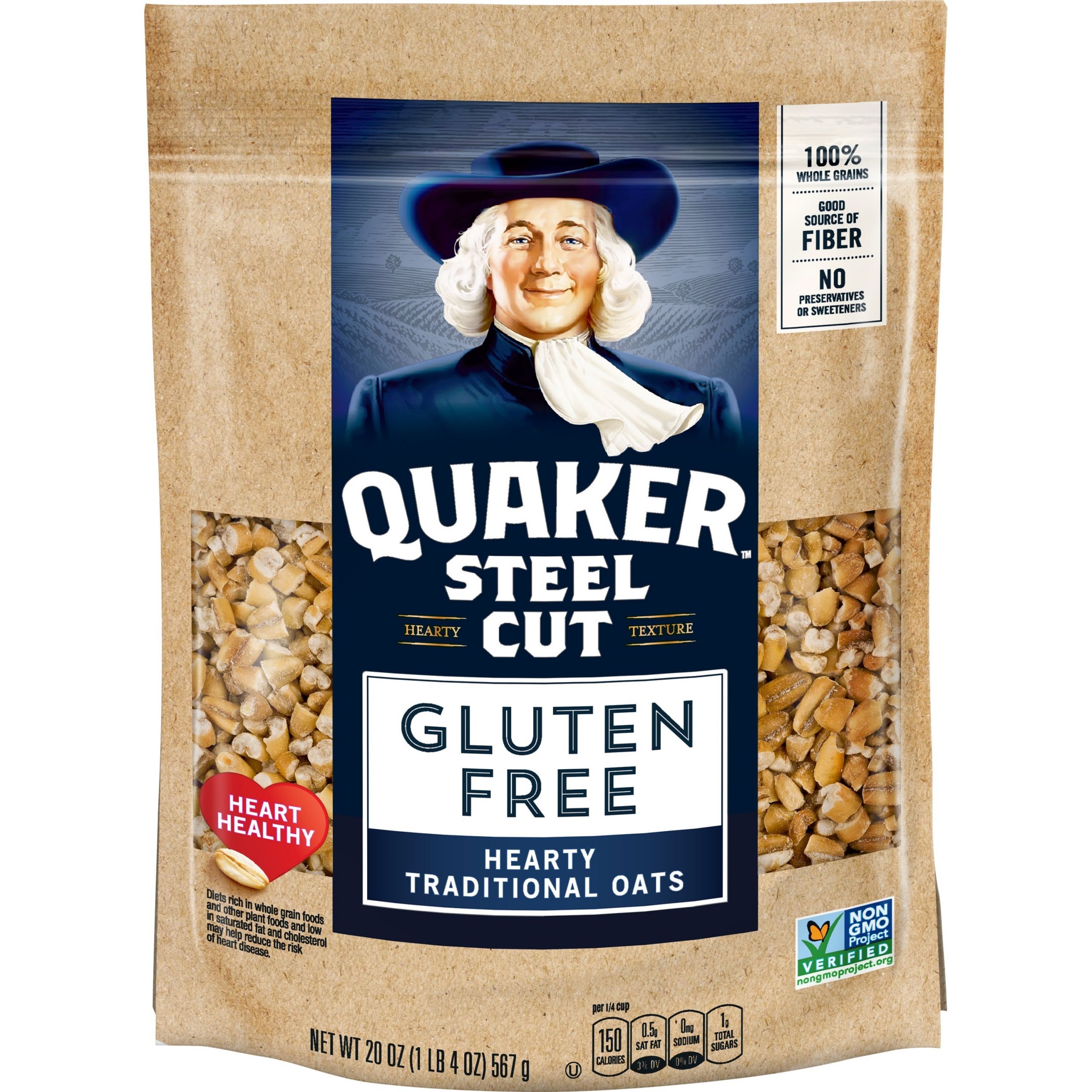 Gluten Free Quaker Oats
 Quaker Oatmeal Gluten Free Steel Cut 4 Pack 4 1 25LB