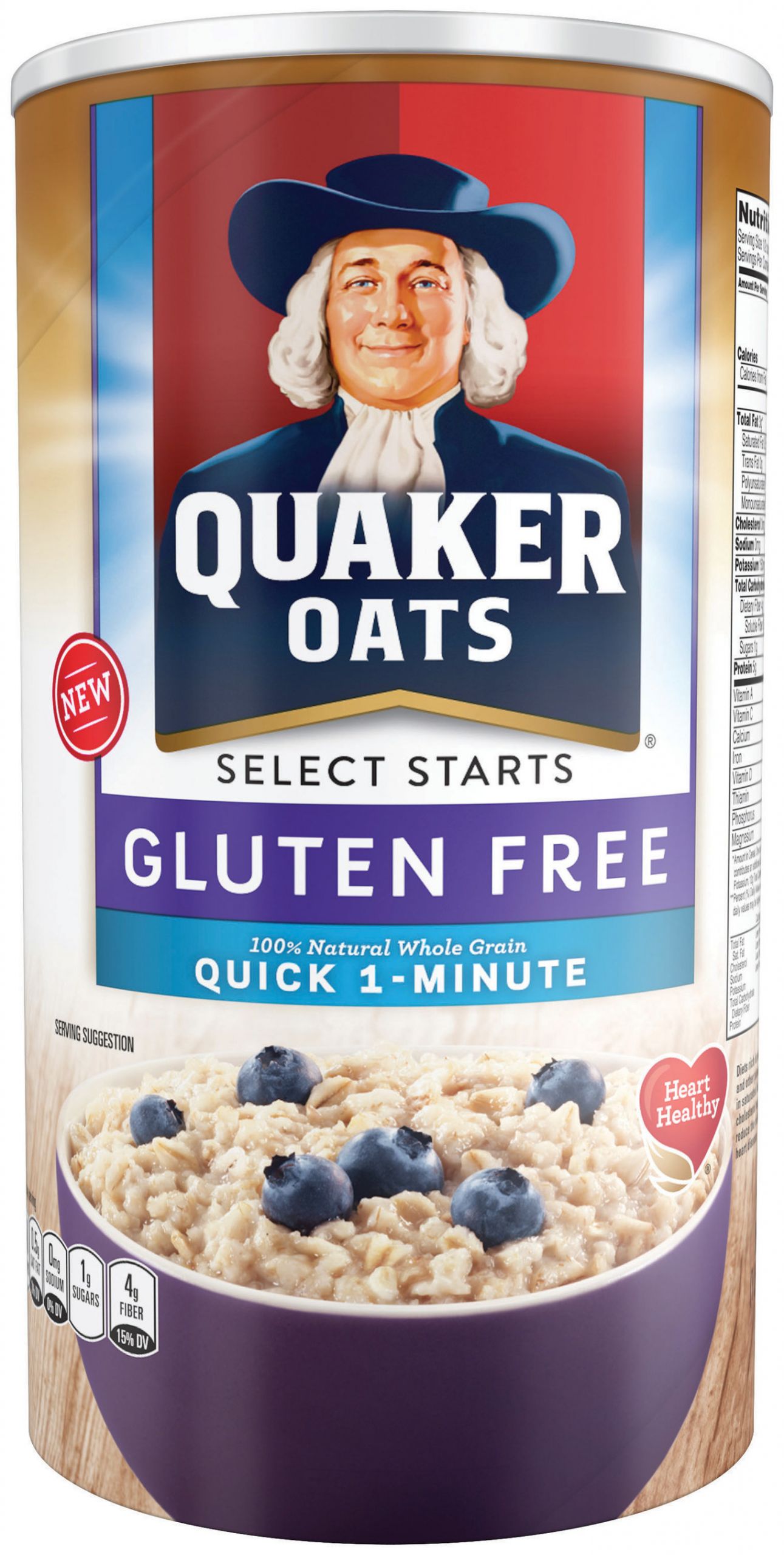 Gluten Free Quaker Oats
 Quaker Introduces New Great Tasting Gluten Free Oatmeal