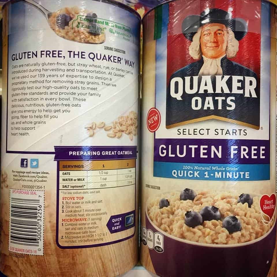 Gluten Free Quaker Oats
 Shopping for Safe Gluten Free Products Gluten free