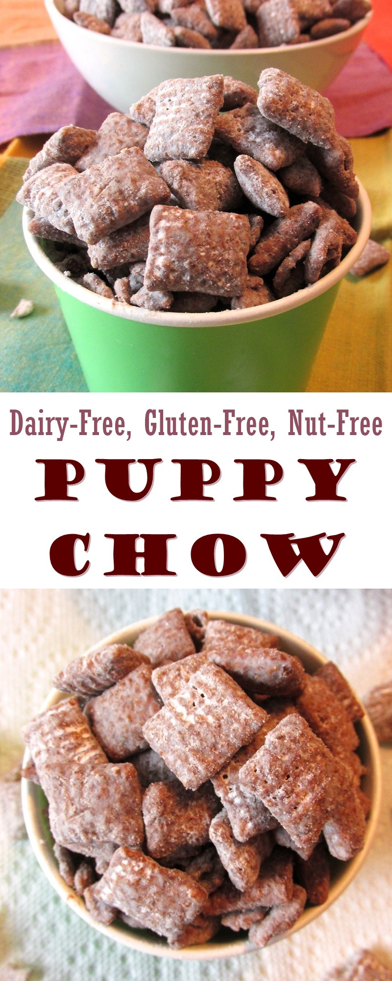 Gluten Free Snack Recipes
 Puppy Chow Snack Mix Recipe Dairy Free Gluten Free & Nut