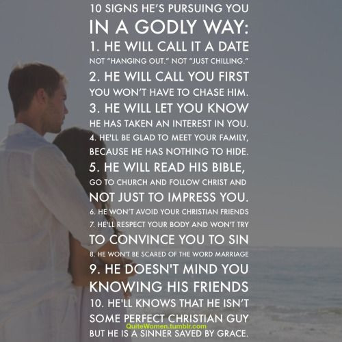 Godly Relationships Quotes
 quitewomen 10 Signs He’s Pursuing You In a Godly Way 1