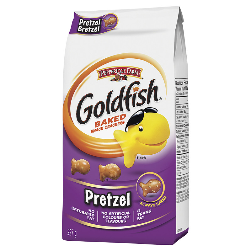 Gold Fish Pretzels
 Pepperidge Farm Goldfish Crackers Pretzel 227g