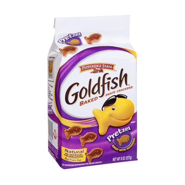 Gold Fish Pretzels
 Pepperidge Farm Goldfish Pretzels