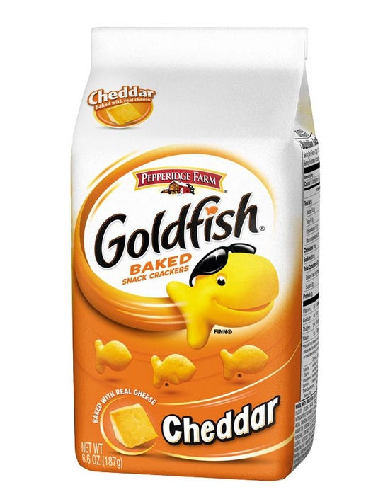 Gold Fish Pretzels
 Pepperidge Farm recalls Goldfish crackers due to