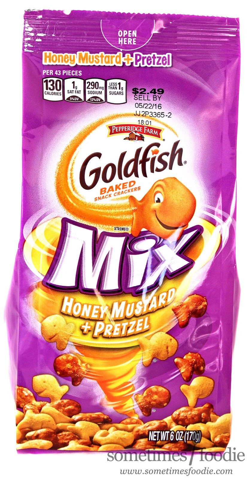 Gold Fish Pretzels
 Sometimes Foo Honey Mustard & Pretzel Goldfish Tar