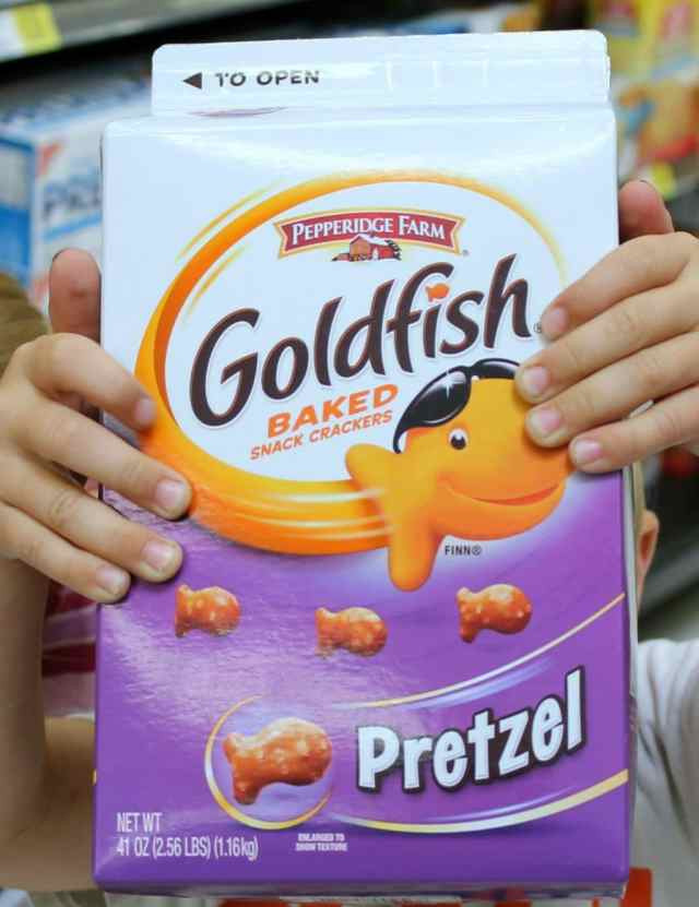 Gold Fish Pretzels
 Wet es and Goldfish Crackers at Walmart Coffee With Us 3