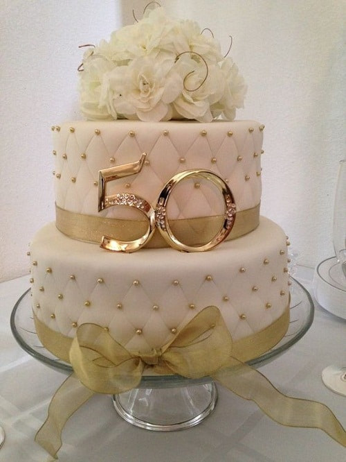 Golden Birthday Cake Ideas
 34 Unique 50th birthday cakes ideas with Birthday