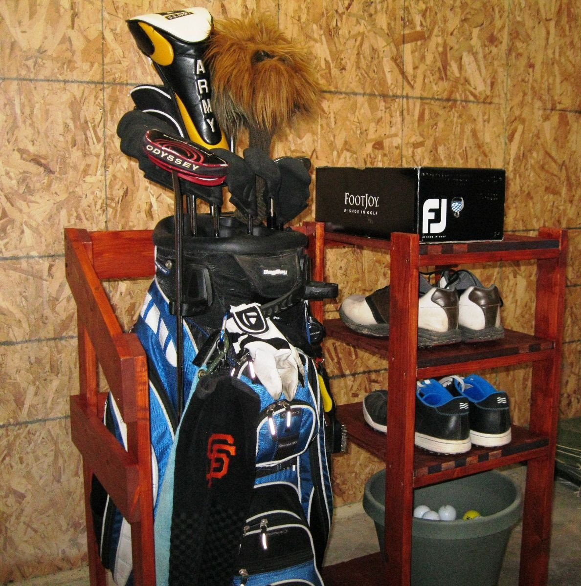 Golf Bag Organizer For Garage
 I saw a golf bag organizer on TGW for $59 99 It looked